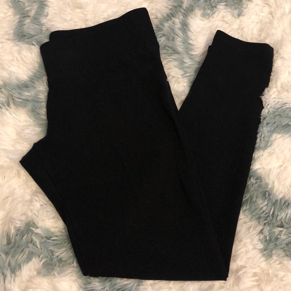 LOFT black ponte leggings